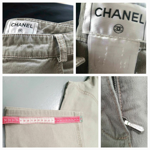Jeans Chanel Blue size 38 FR in Cotton - 32422761
