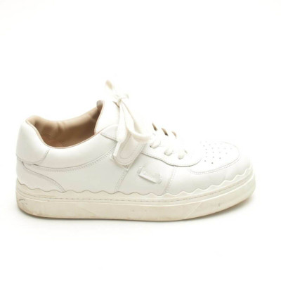 Chloé Chaussures de sport en Cuir en Blanc
