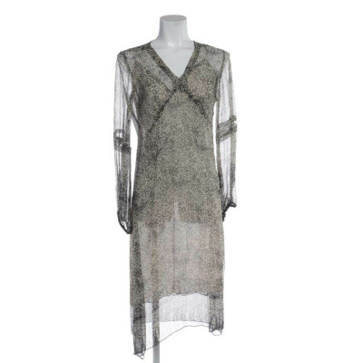 Maliparmi Kleid aus Seide in Grau