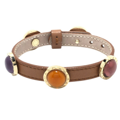 Bulgari Bracelet/Wristband Leather in Brown