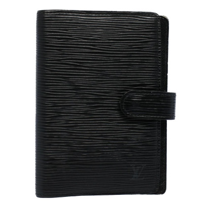 Louis Vuitton Agenda Leather in Black