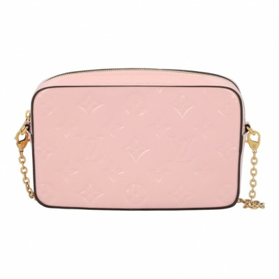 Louis Vuitton Camera Bag aus Lackleder in Rosa / Pink