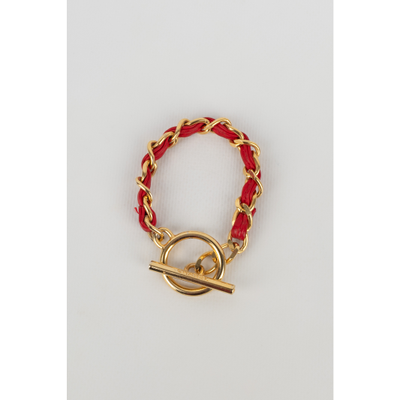Chanel Armreif/Armband in Rot