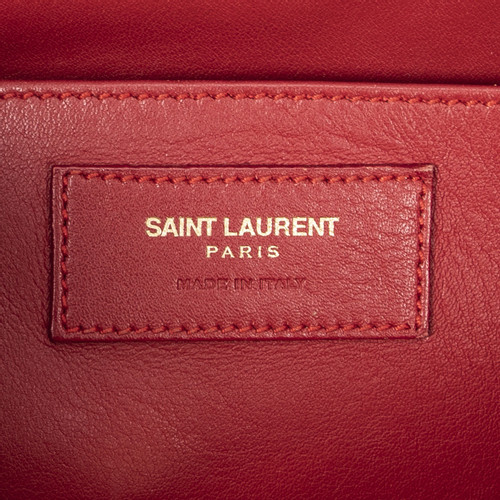 YVES SAINT LAURENT Donna Borsa a tracolla in Rosso
