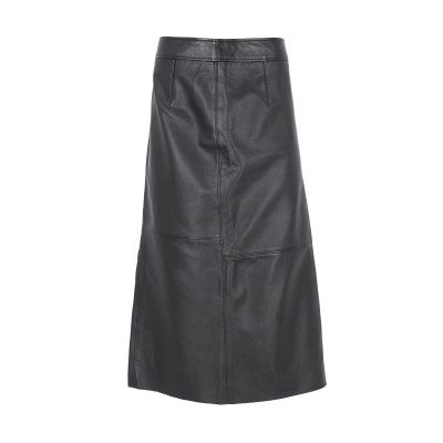 Frankie Shop Skirt Leather in Black