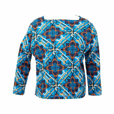 Hermès Bovenkleding Katoen in Blauw