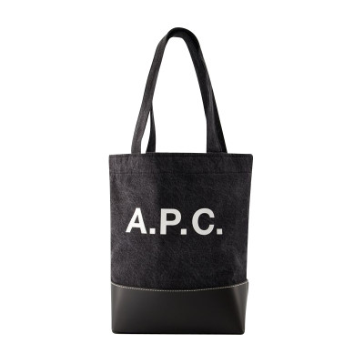 A.P.C. Tote bag in Cotone in Nero