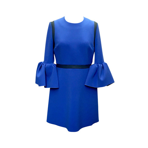 ROKSANDA Damen Kleid aus Viskose in Blau Größe: FR 38