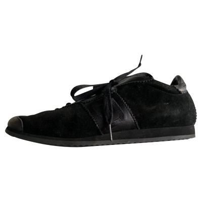 Dolce & Gabbana Sneakers aus Wildleder in Schwarz