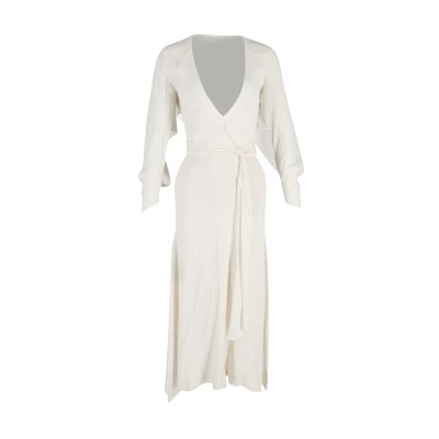 Roland Mouret Kleid aus Baumwolle in Weiß