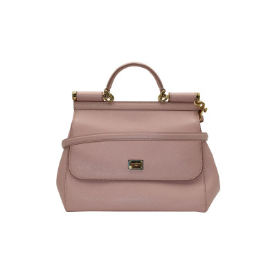 Dolce & Gabbana Tote bag Leather in Pink
