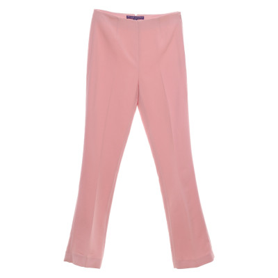 Ralph Lauren Purple Label Trousers Wool in Pink