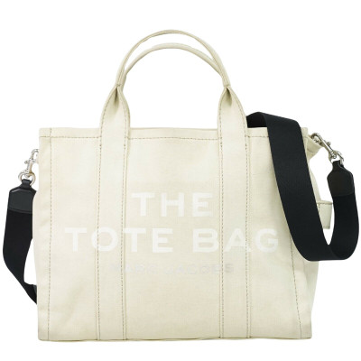 Marc Jacobs The Tote Bag Canvas in Beige