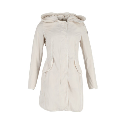 Moncler Jacket/Coat in White