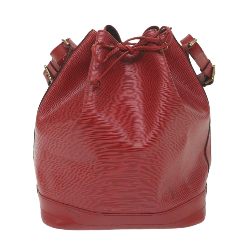 Sac Noé Leather in Red