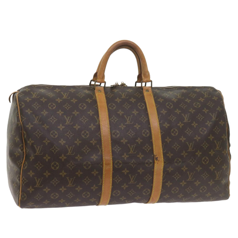 Keepall 55 Canvas in Brown