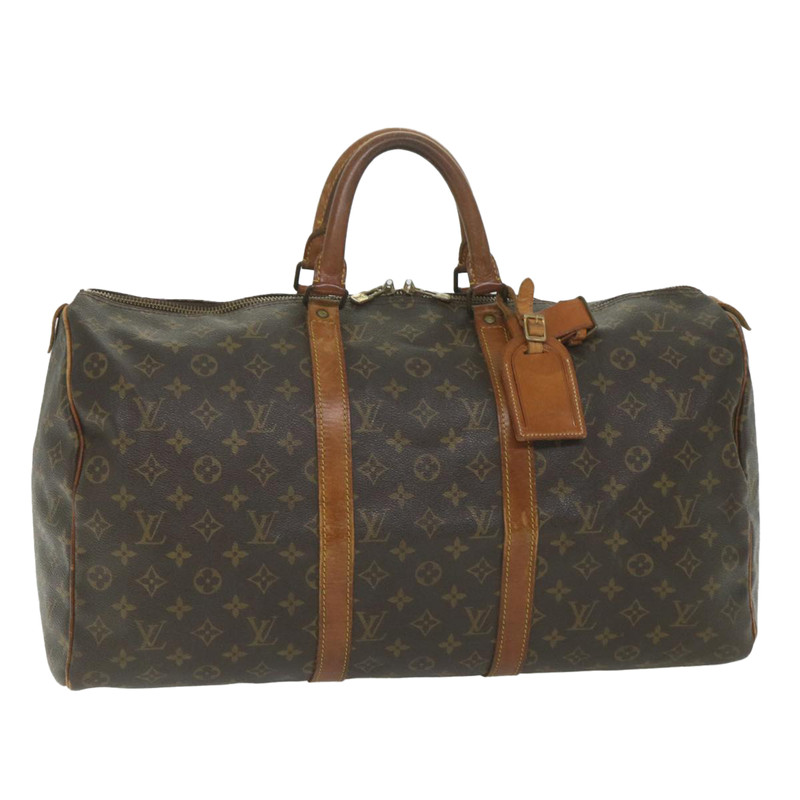 Keepall 50 Canvas in Brown