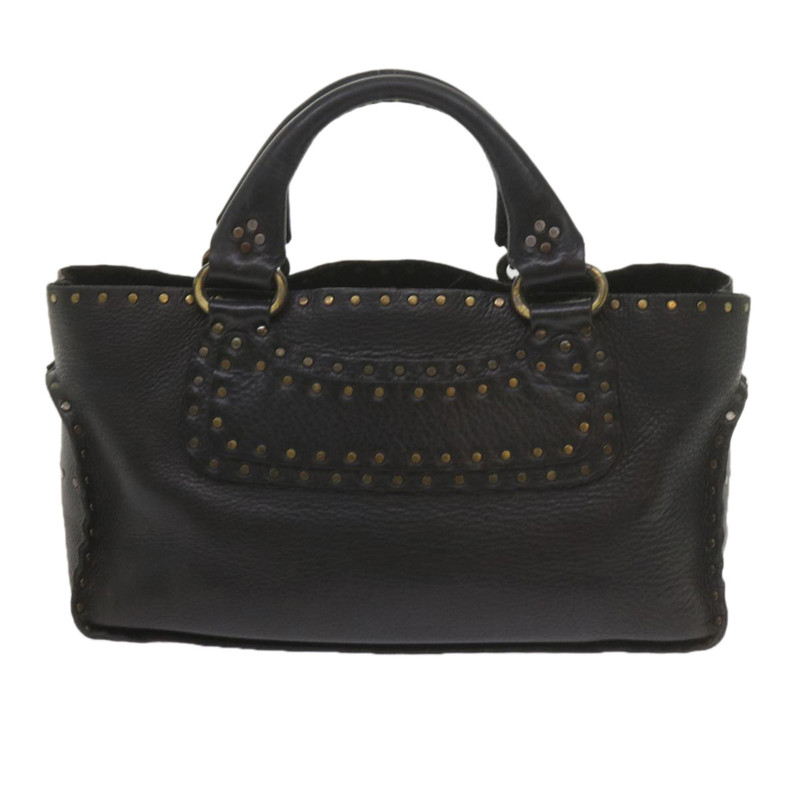 Handbag Leather in Black