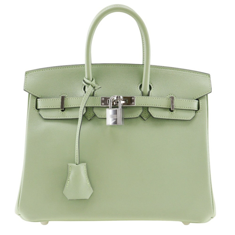 Handbag Leather in Green
