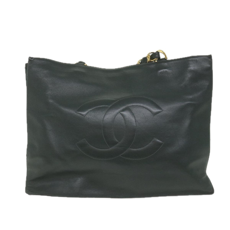 Shoulder bag Leather in Black