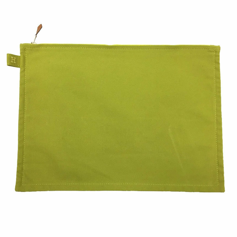 Clutch Bag Cotton in Green