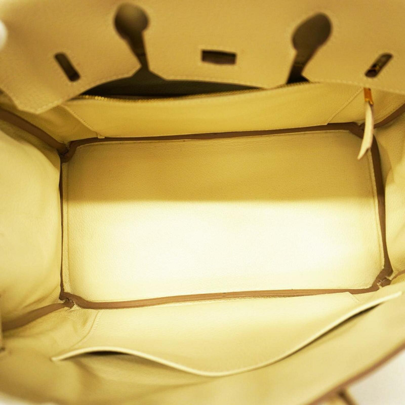 Handbag Leather in Gold