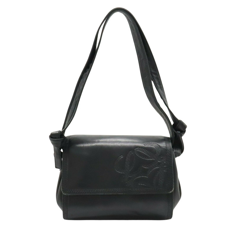 Anagram Bag Leather in Black
