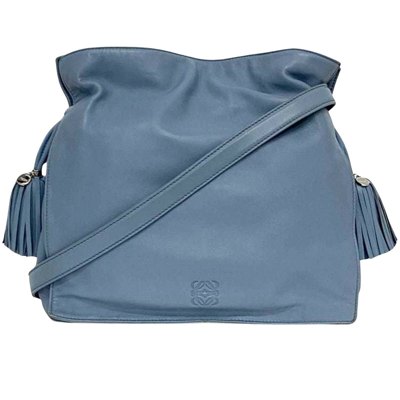 Shoulder bag Leather in Blue