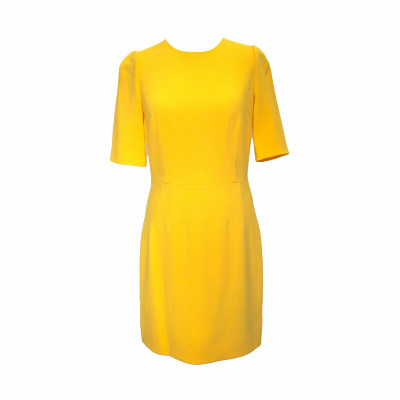 Dolce & Gabbana Dress Viscose in Yellow