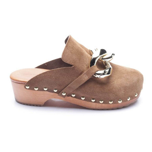 KONSTANTIN STARKE Women's Sandals Leather in Brown