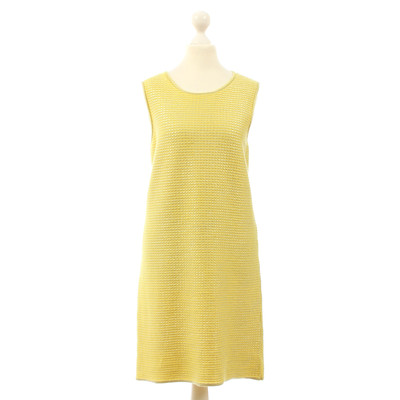 B Private Yellow dress made of cashmere and silk