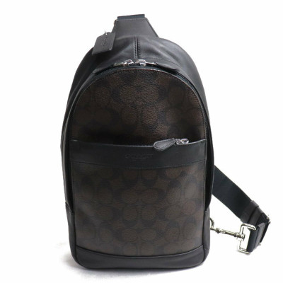 Coach Backpack Canvas in Brown