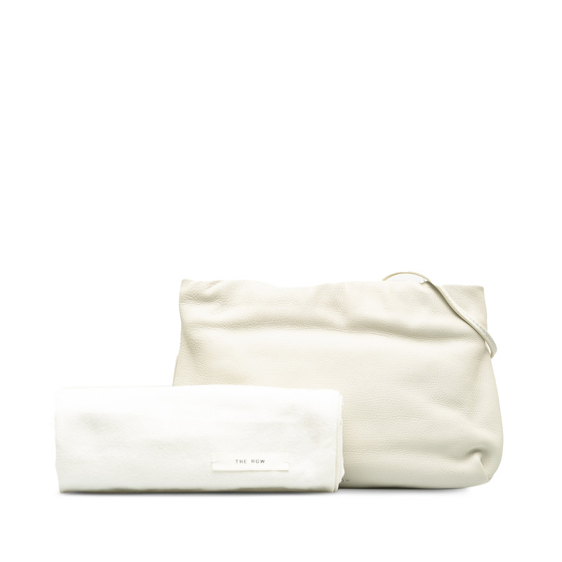 THE ROW Women s Shoulder bag Leather in White Second Hand