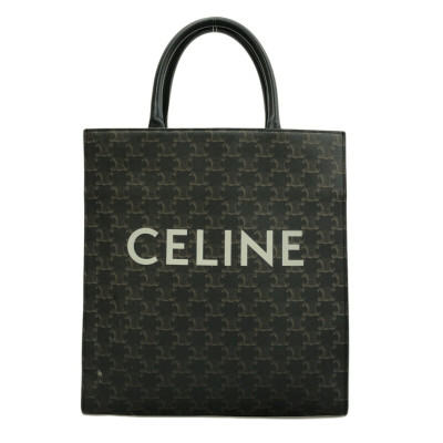 Céline Tote Bag aus Canvas in Schwarz