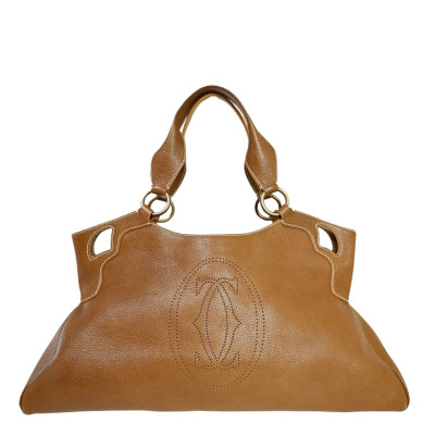 Cartier Marcello De Cartier Bag Leather in Brown