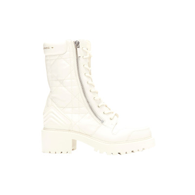 Christian Dior Boots Leather in White