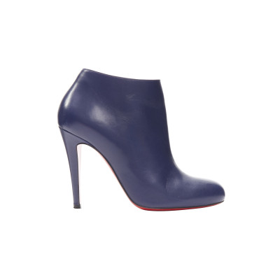 Christian Louboutin Boots Leather in Blue