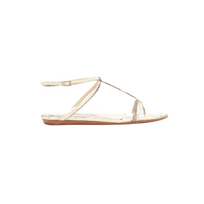 Jimmy Choo Sandals Leather in Nude