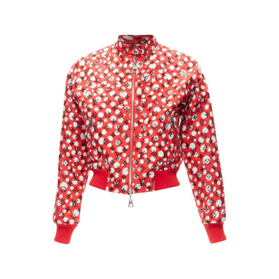 Louis Vuitton Giacca/Cappotto in Cotone in Rosso