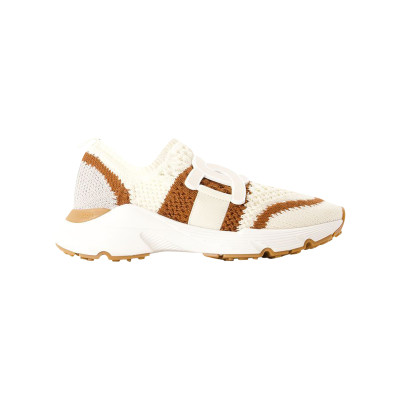 Tod's Sneakers aus Canvas in Beige