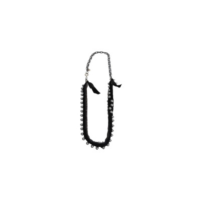 Lanvin Necklace Pearls in Black