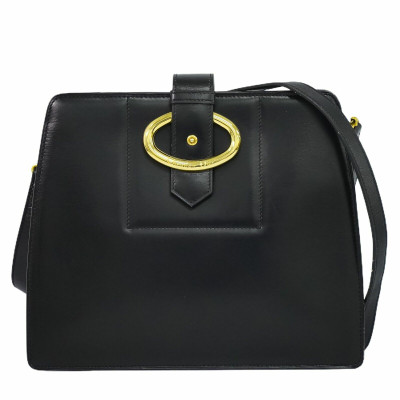 Dior Shoulder bag Leather in Black