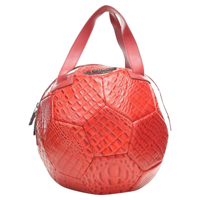 Bikkembergs Handbag Leather in Red