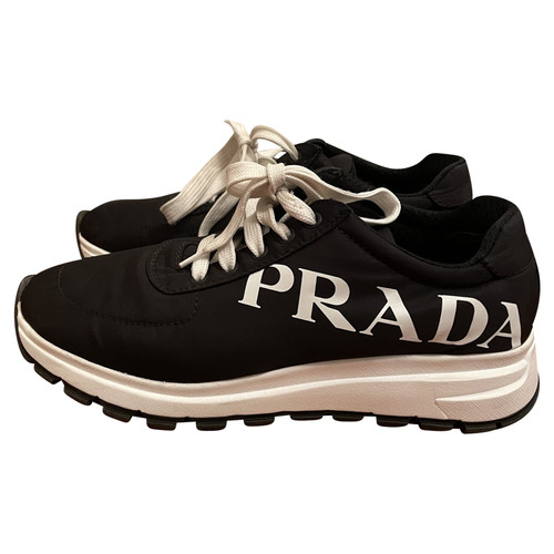 Verwacht het de studie Editie PRADA Dames Sneakers Canvas in Maat: EU 39 | Tweedehands