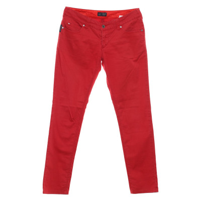 Armani Jeans Jeans Cotton in Red