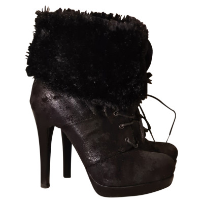 Pinko Ankle boots Suede in Black