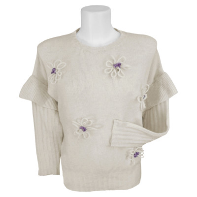 Cashmere Company Knitwear in Cream