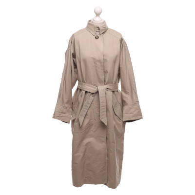 Isabel Marant Giacca/Cappotto in Cotone in Beige