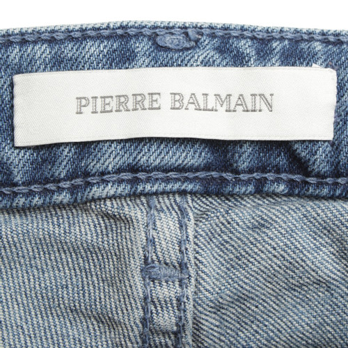 PIERRE BALMAIN Dames Jeans in Blau in Maat: W 28