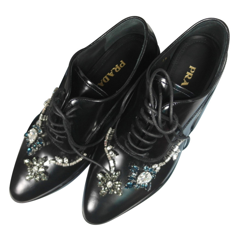 prada jeweled shoes